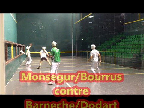 Paleta Tour Paü Cuir Trinquet de la Section Paloise du 29-10-2014