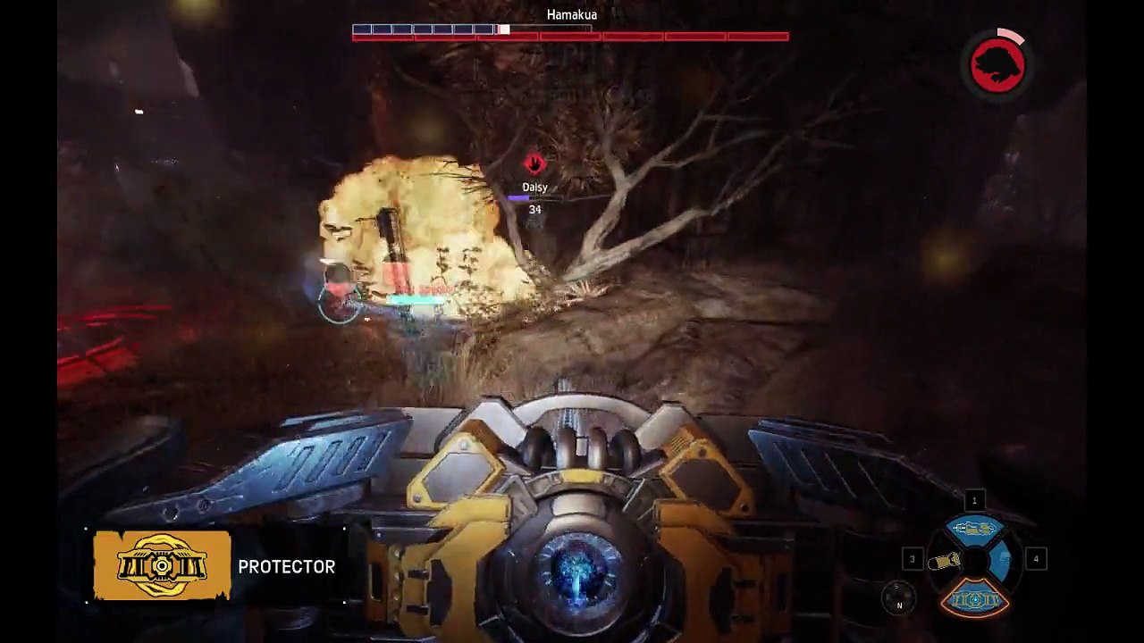 Evolve Big Alpha Online Match Part - Playing As A Hunter