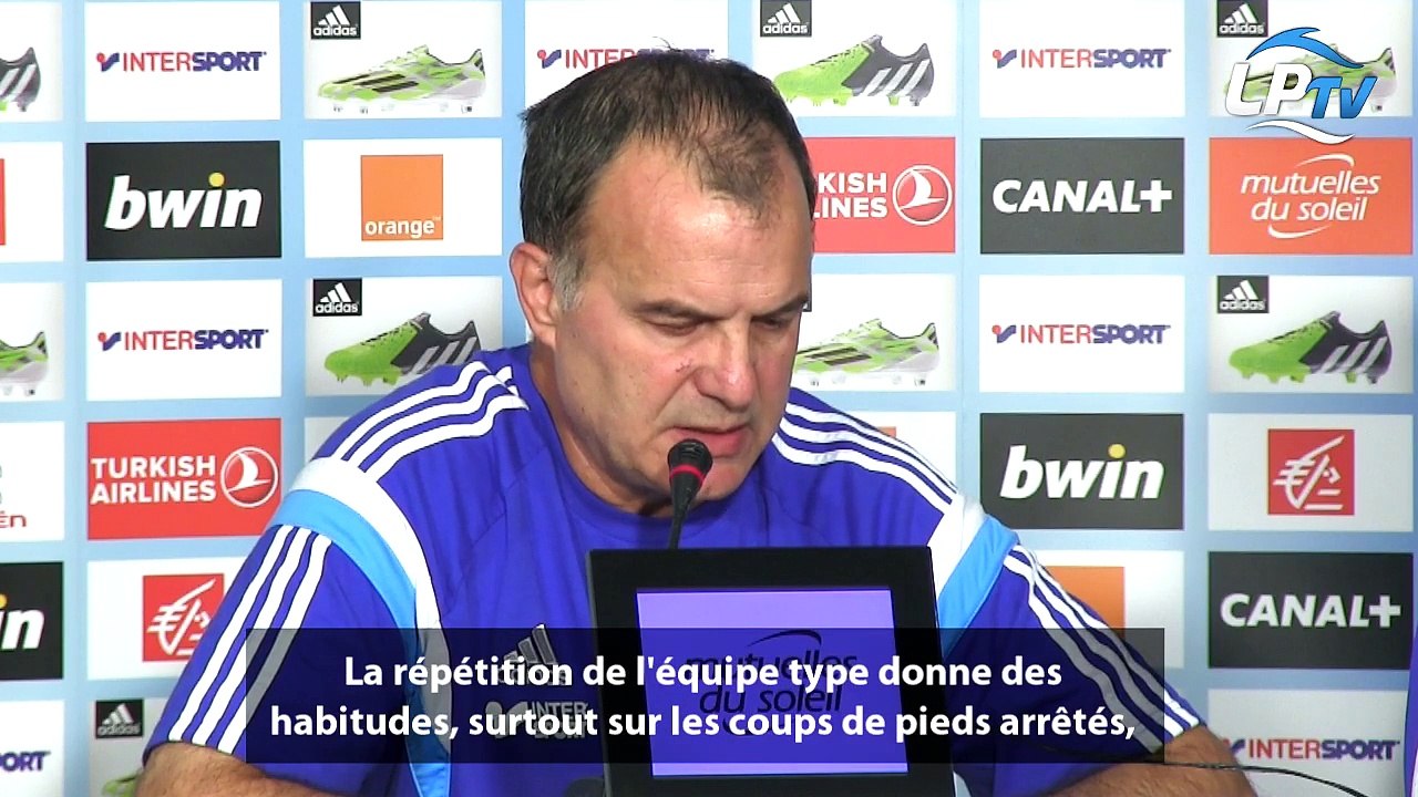 Bielsa et les coups de pied arrêtés