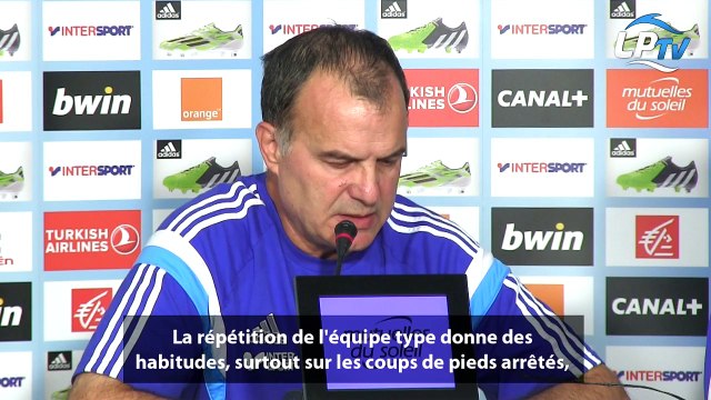 Bielsa et les coups de pied arrêtés