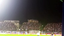 Gol di Pirlo su punizione   Esultanza Ultras Juve in trasferta (Empoli - Juventus 0-2 1/11/2014)
