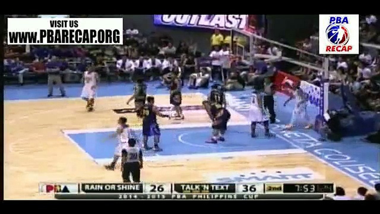 Talk n Text  vs Rain or Shine  [2nd QUARTER] - November 2, 2014 (REPLAY)