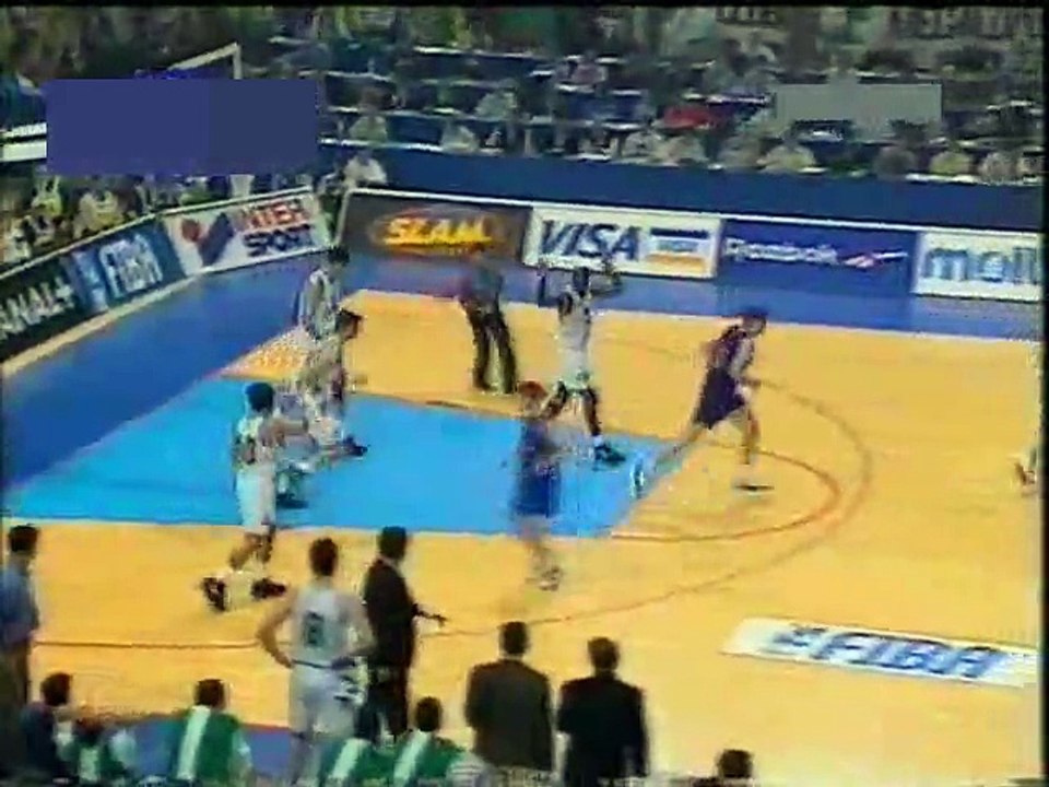 PARIS 1996 Panathinaikos - Barcelona 67-66 Second Half
