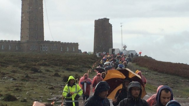 Des milliers de personnes au Cap Frehel