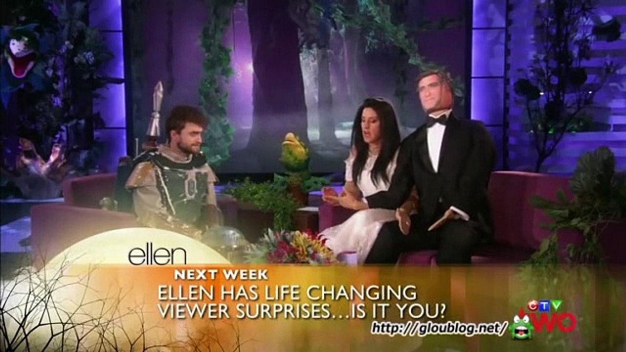 Daniel Radcliffe Interview Part 2 Oct 31 2014
