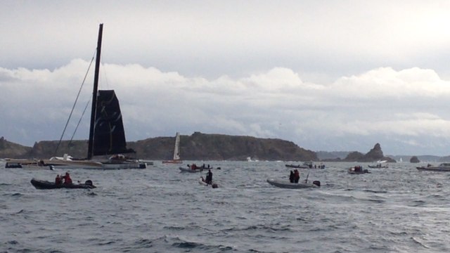 Route du Rhum : les skippers rejoignent la ligne de départ