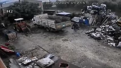 Hurdacı Soygunu Güvenlik Kamerasında