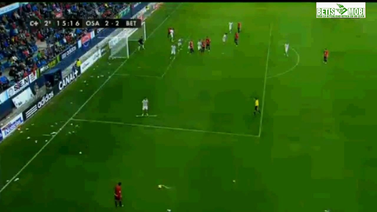 gol osasuna 2-2