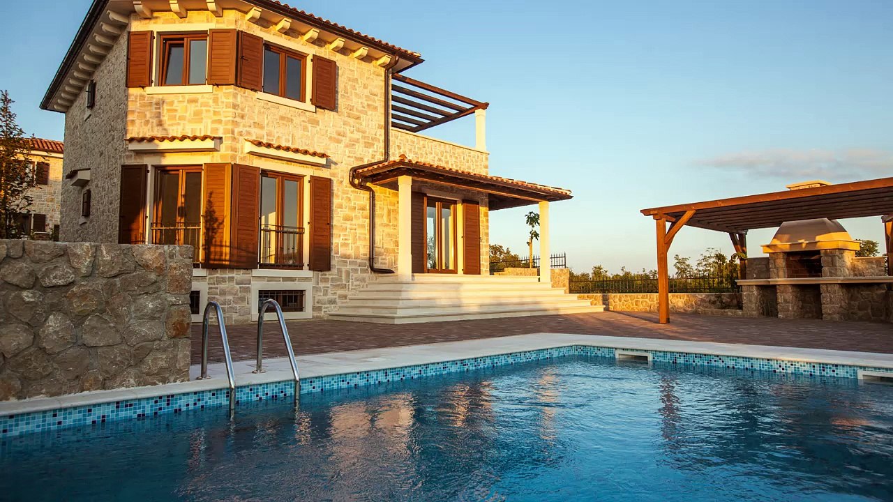 Luksuzne nekretnine Hrvatska Kvarner | Nekretnine otok Krk | Kamena villa