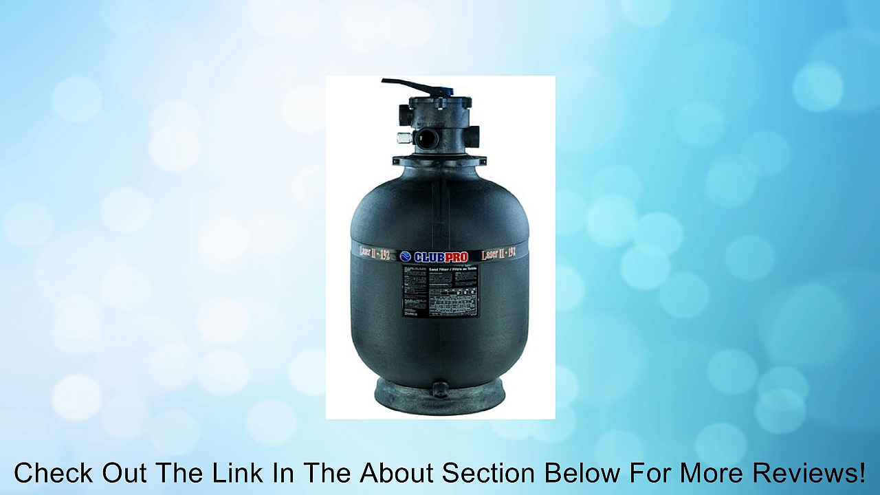 jacuzzi sand filters for above ground pools