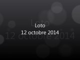 AEP Châteaurenaud - Loto 12 octobre 2014
