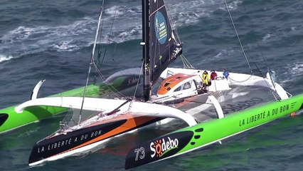 Départ de la 10e Route du Rhum