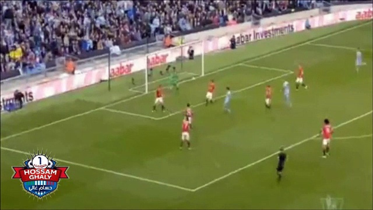 هدف مانشستر سيتي  في مانشستر يونايتد   أغويرو