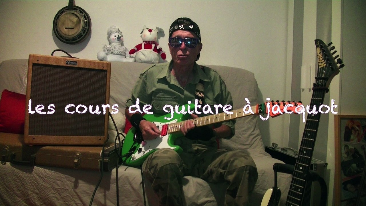 les cours de guitare à jacquot