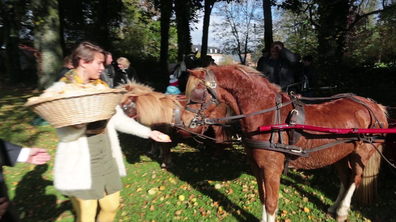 Messe de la Saint-Hubert à l'abbaye de Vaucelles