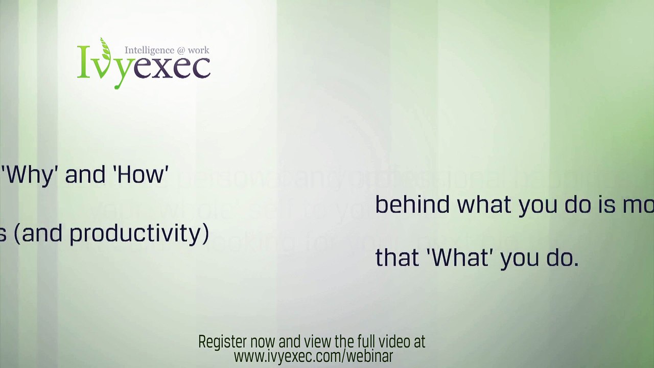 How to Bring Passion and Purpose to Your Career