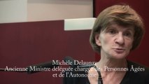 Michèle Delaunay, ancienne Ministre déléguée en charge des Personnes Âgées et de l'Autonomie - Vieillissement et emplois.