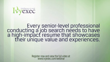 Executive Resumes 10 Do’s and Don’ts