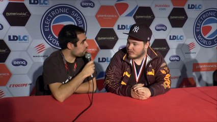 ESWC : Reaction à chaud de Fnatic Flusha
