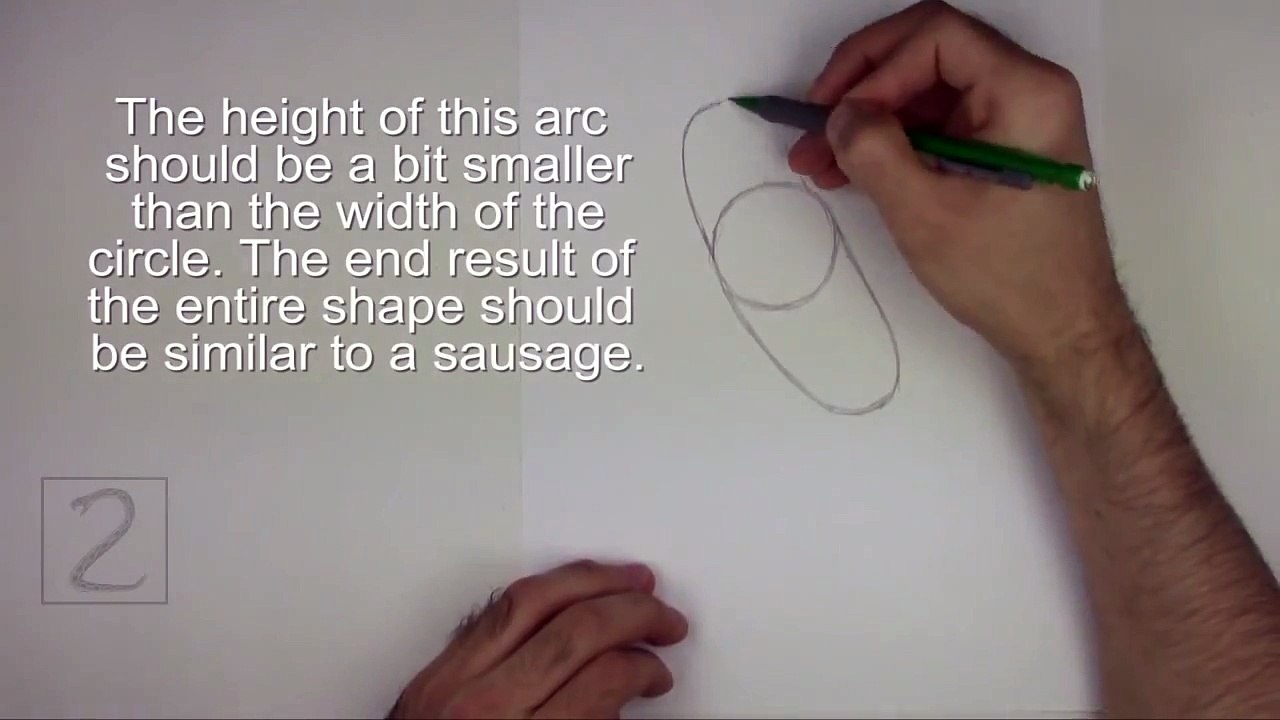 Karakalem Muhabbet Kuşu Çizimi