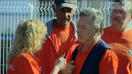 Cale sèche forcée pour les Sauveteurs en Mer de la Haute-Corse