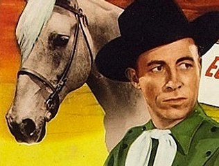 Hawk of Powder River (1948) Eddie Dean, White Cloud, Roscoe Ates.   Western