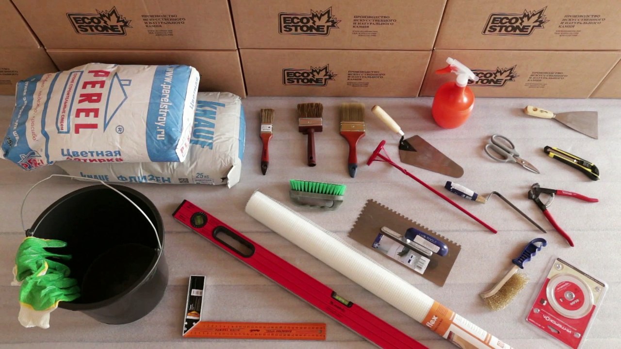 Как самостоятельно уложить искусственный камень?