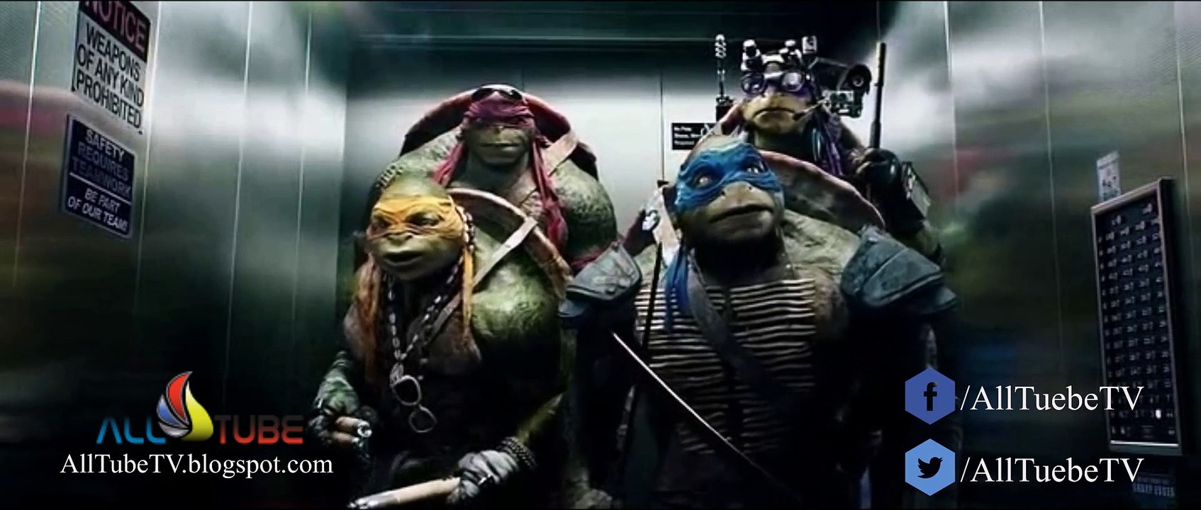 Teenage Mutant Ninja Turtles (2014 Movie) (Official) @AllTubeTV