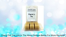 Pilgrim's Pie 6.4 oz Scented Wax Melts - Begins with top notes of pumpkin and lemon, adds middle notes of champagne, grapes, nutmeg, and smoked cinnamon, and rounds out with base notes of vanilla, tea leaves, and hickory - 2-Pack of naturally strong scent