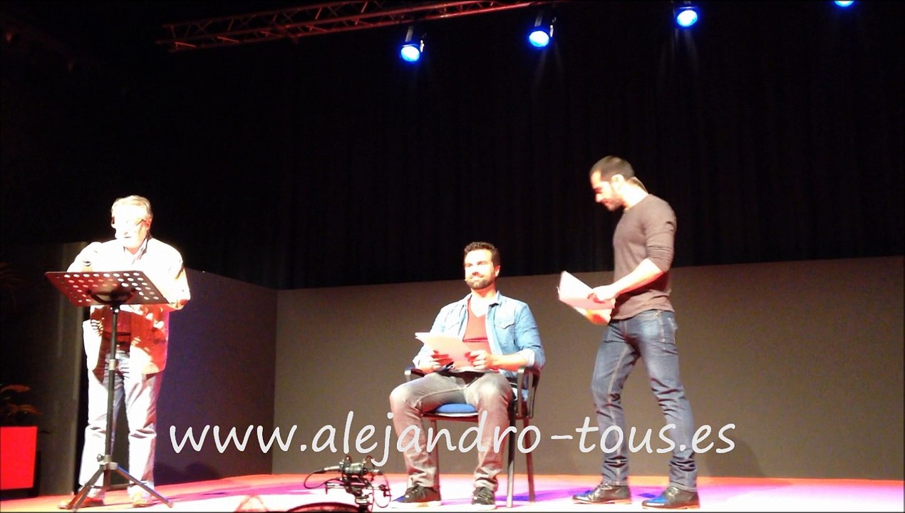 Alejandro Tous. Lectura Dramatizada "Un Corte a su Medida"