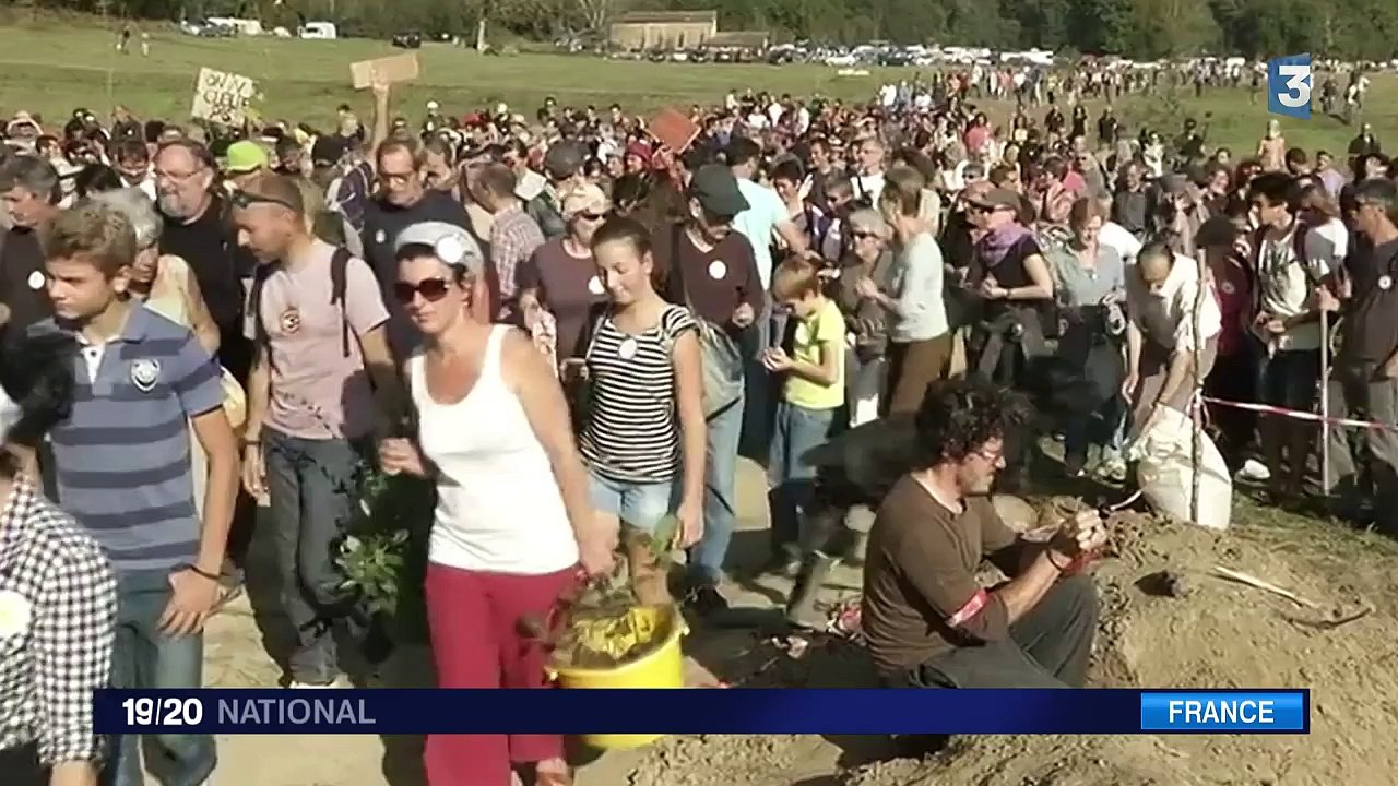 Rassemblement pacifique à Lisle-sur-Tarn en hommage à Rémi Fraisse