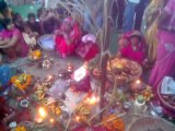 Chhath Puja Devotees Waiting For Sunrise To Worship Lord Surya