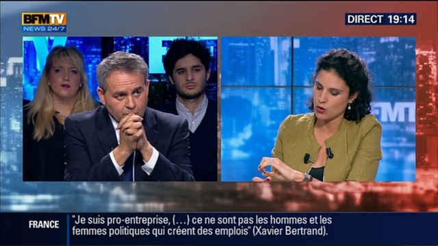 BFM Politique: L'interview de Xavier Bertrand par Apolline de Malherbe (4/6) - 02/11