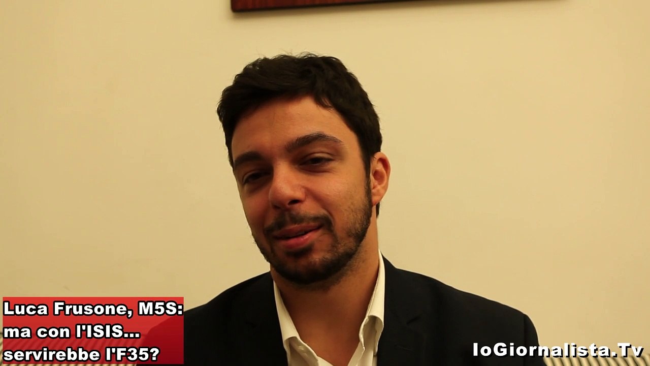 Intervista Luca Frusone: gli F35 e l'ISIS