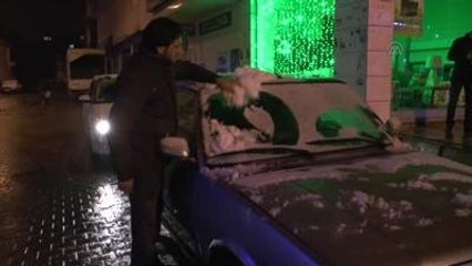 Kente Mevsimin İlk Karı Yağdı