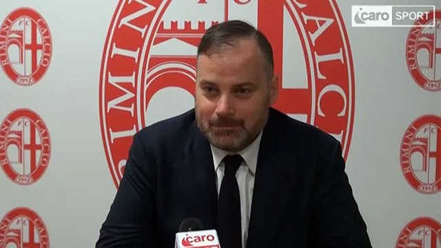 Icaro Sport. Rimini Calcio: De Meis su incontro con Gnassi e Brasini