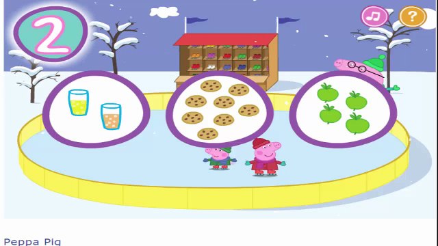 Peppa Pig English Episodes Games Peppa Pig- İce Skating 2014