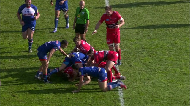 TOP14 - Toulon-Grenoble: Essai 2 Delon Armitage (TLN) - J10 - Saison 2014/2015