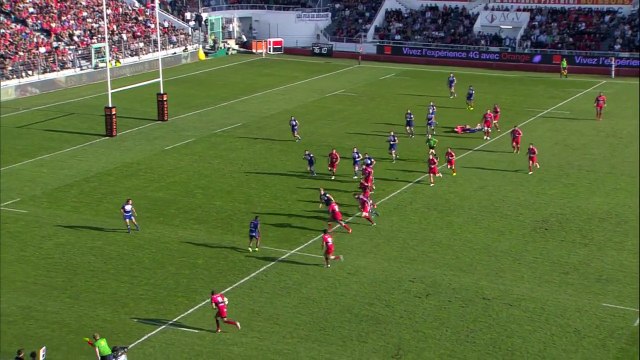 TOP14 - Toulon-Grenoble: Essai Bryan Habana (TLN) - J10 - Saison 2014/2015