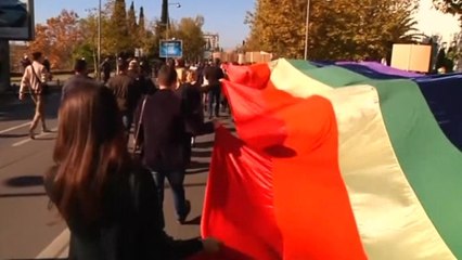 Montenegro gay pride parade avoids repeat of violence