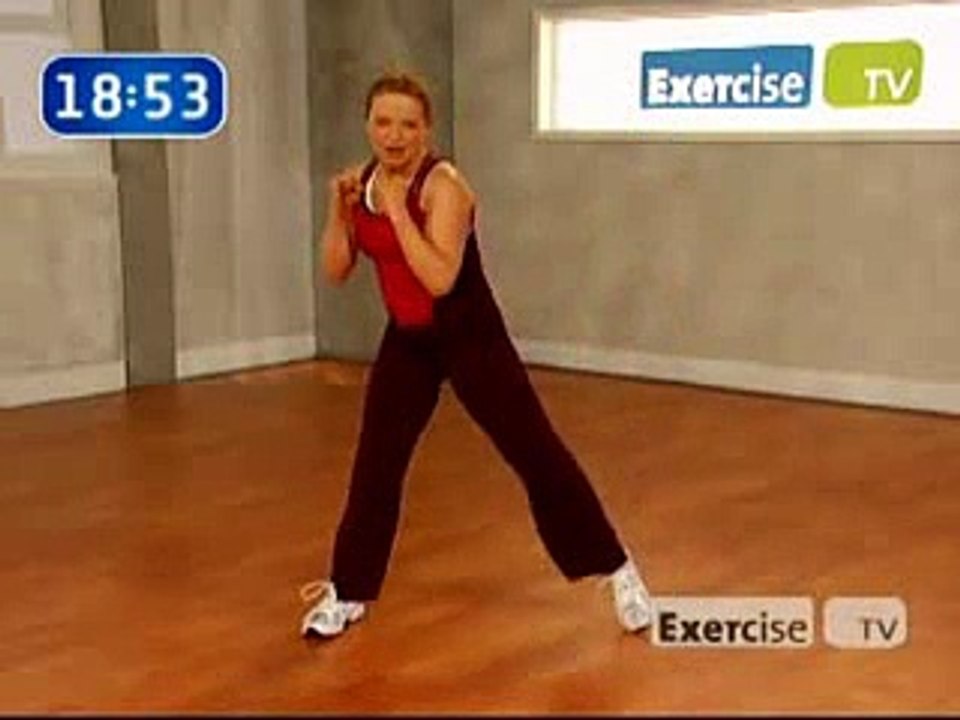 Amy Dixon-Kick box superburn Workout