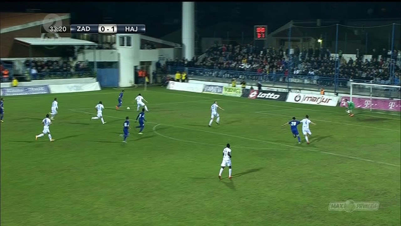 Zadar - Hajduk 0-3, ruka, 02.11.2014. Full HD