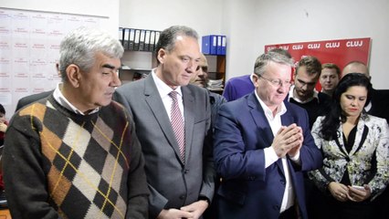 PSD Cluj - Aflarea rezultatelor Turul 1 al alegerilor prezidentiale 2014