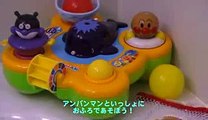 アンパンマン おふろで噴水   The Anpanman Water Fountain Toy in Bath