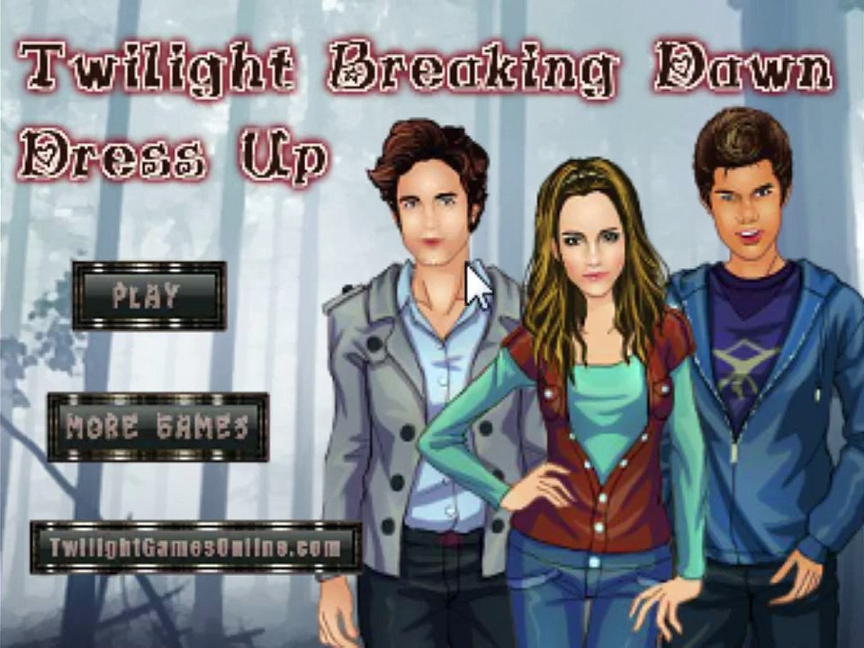Twilight Breaking Dawn Dressup Let's Play / PlayThrough / WalkThrough Part
