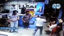 بالفيديو.. ضبط 2 تورطوا في سرقة محل للهواتف المحمولة بعين شمس تحت تهديد السلاح