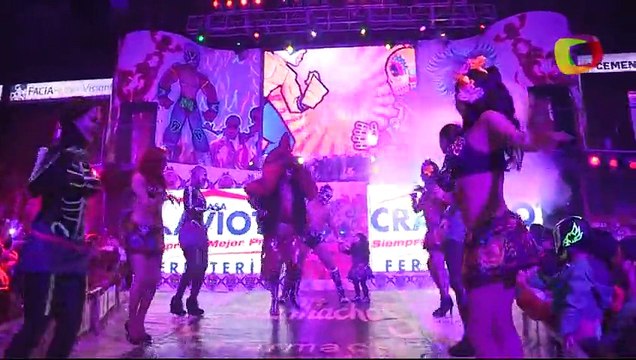 Felino, Mr. Niebla, Negro Casas © vs La Máscara, La Sombra, Rush for the Mexican National Trios Championship