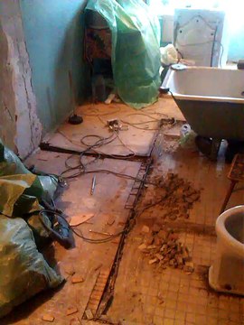 Ремонт квартиры.Москва ул.Домодедовская(начало работ-демонтаж)