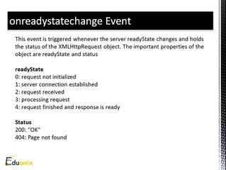 XML, JSON and Ajax - Chapter 5 -Ajax Fundamentals