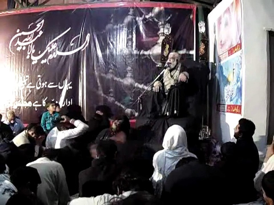 Day 08 Part 03 Muharram Ul Haram 1436 Bargah e Alamdar Panj Sarki Rawalpindi Speaker Allama Mohammad Ali Fazil